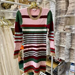 Parker Stripe Dress Size L
